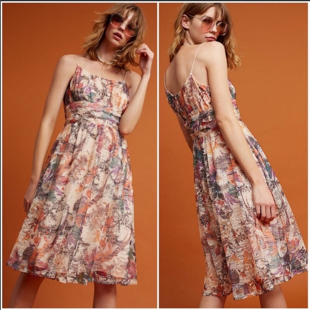 Anthropologie Maeve McKenzie Floral Dress - Picture 4 of 8